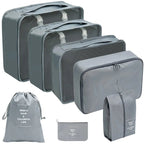Travel Organizer with Zipper Closure
