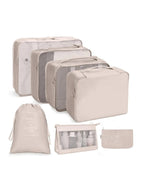 Travel Organizer with Zipper Closure