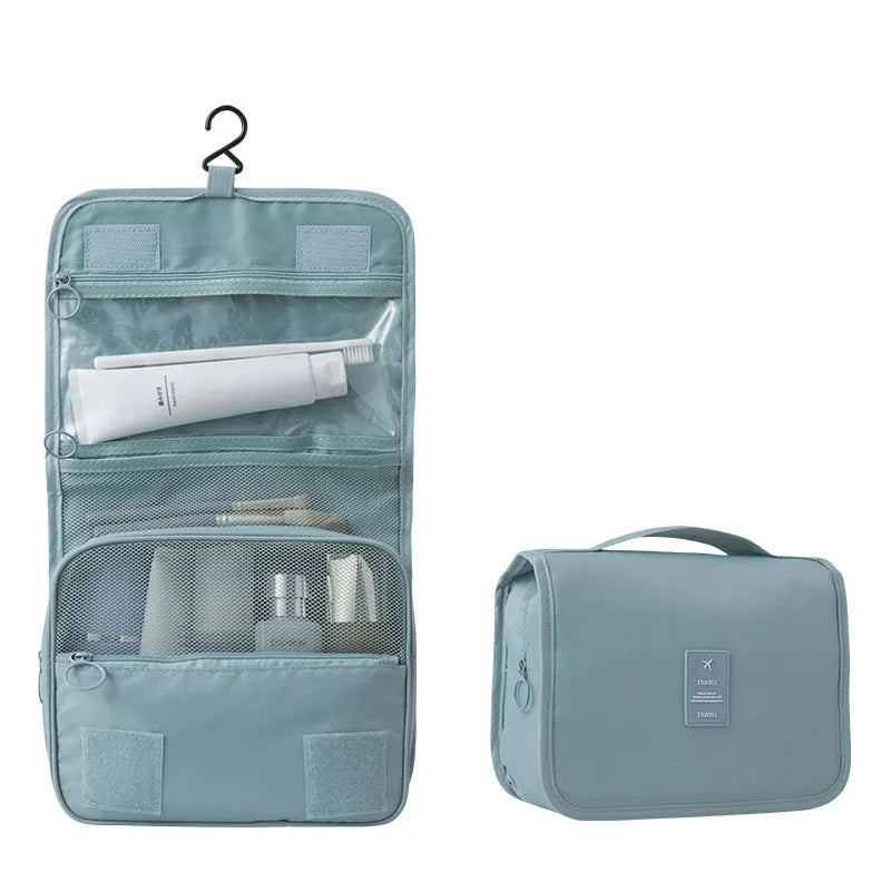 Travel Toiletry Bag with Hanging Hook