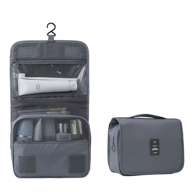 Travel Toiletry Bag with Hanging Hook