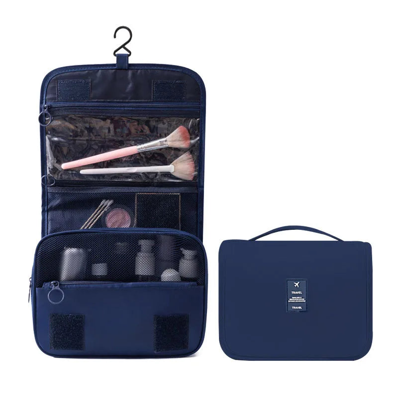 Travel Toiletry Bag with Hanging Hook