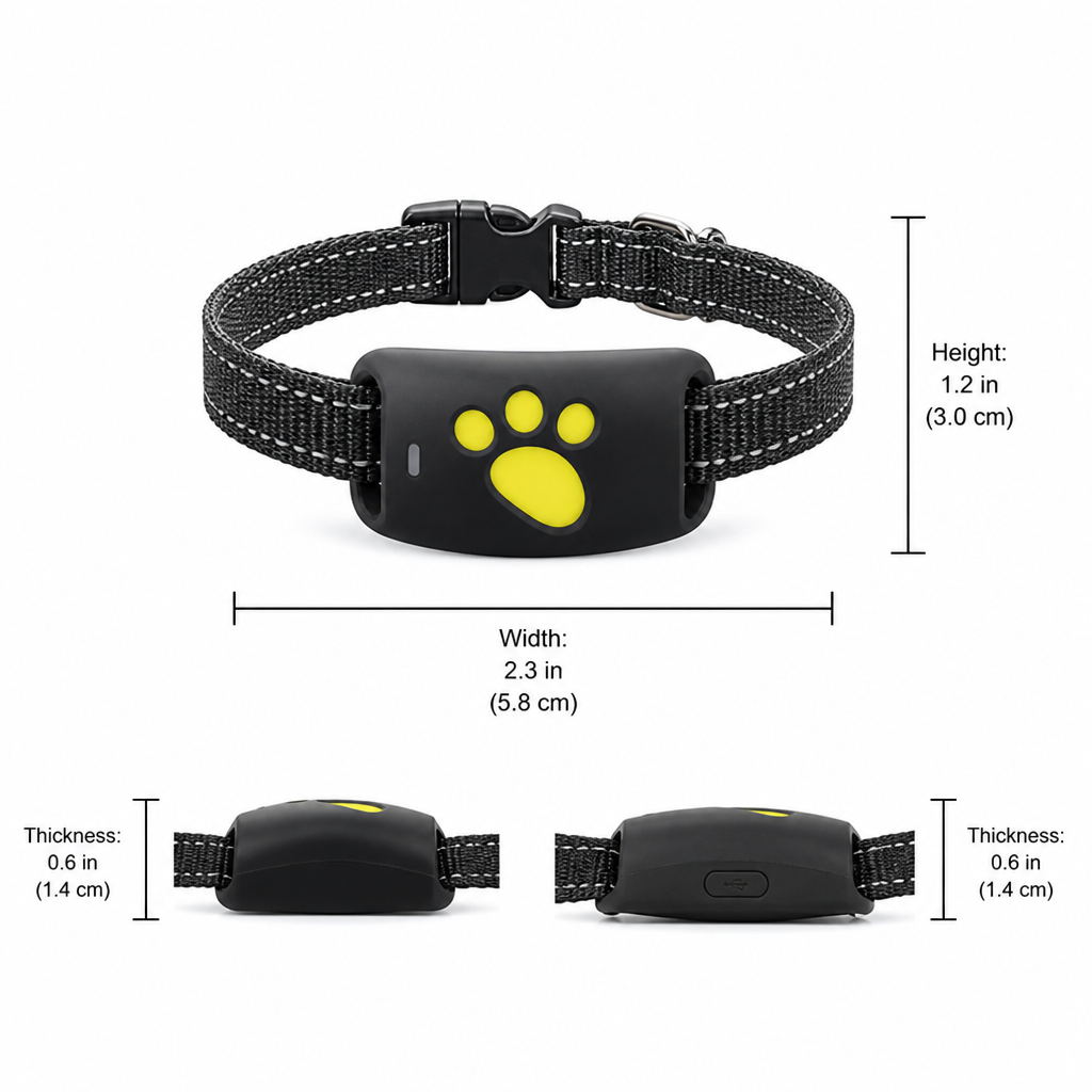 Cat GPS Tracker with Adjustable Collar