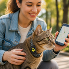 Cat GPS Tracker with Real-Time Location