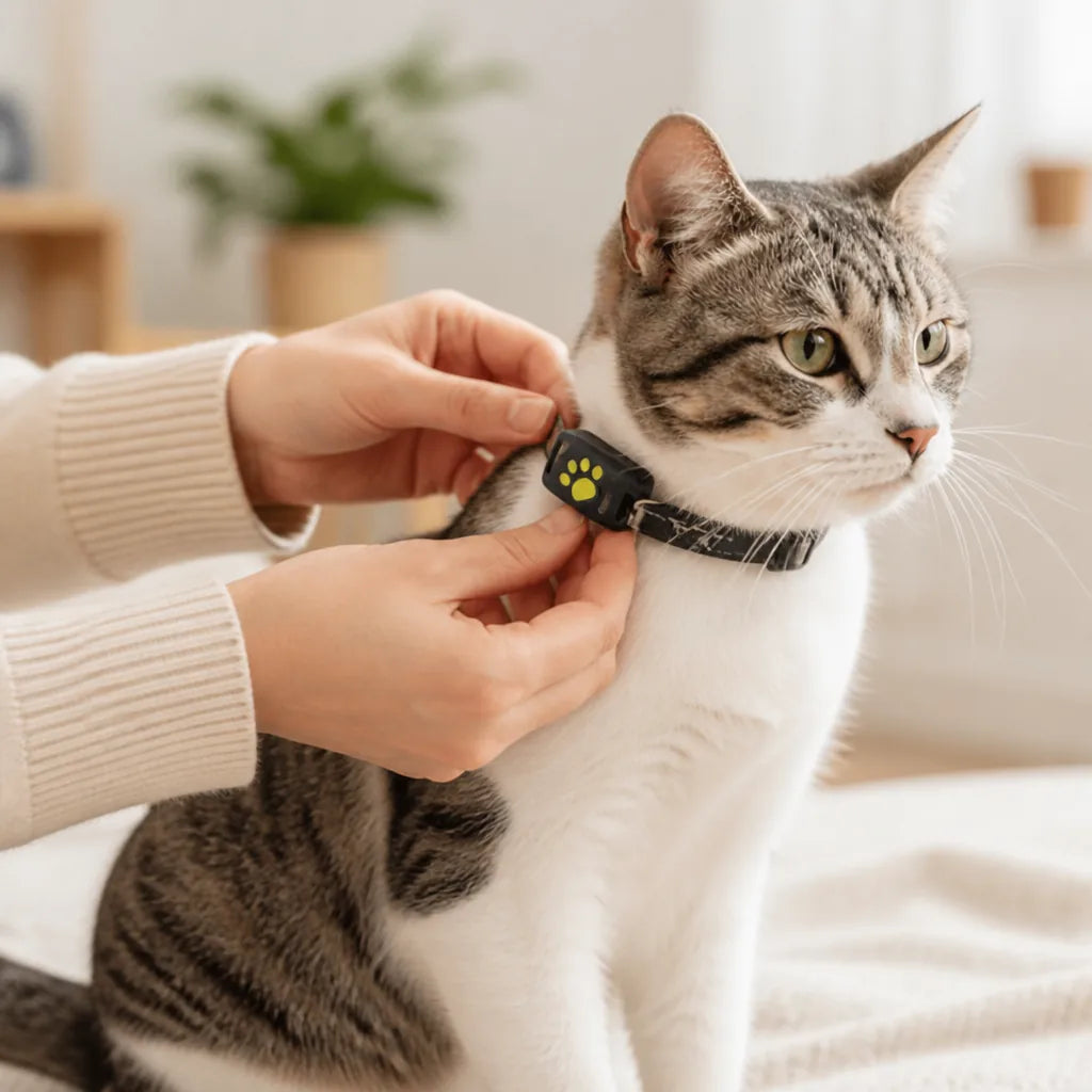 Cat GPS Tracker with Real-Time Tracking