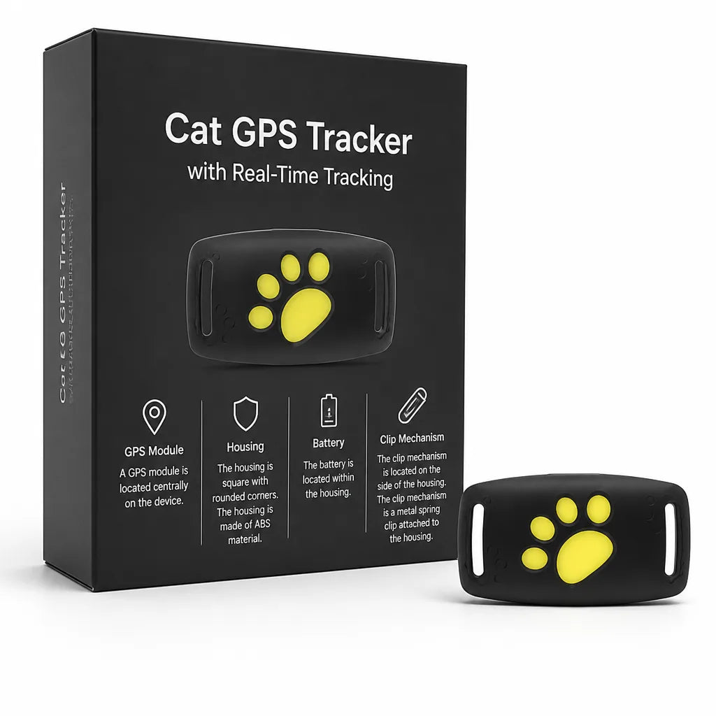 Cat GPS Tracker with Real-Time Tracking