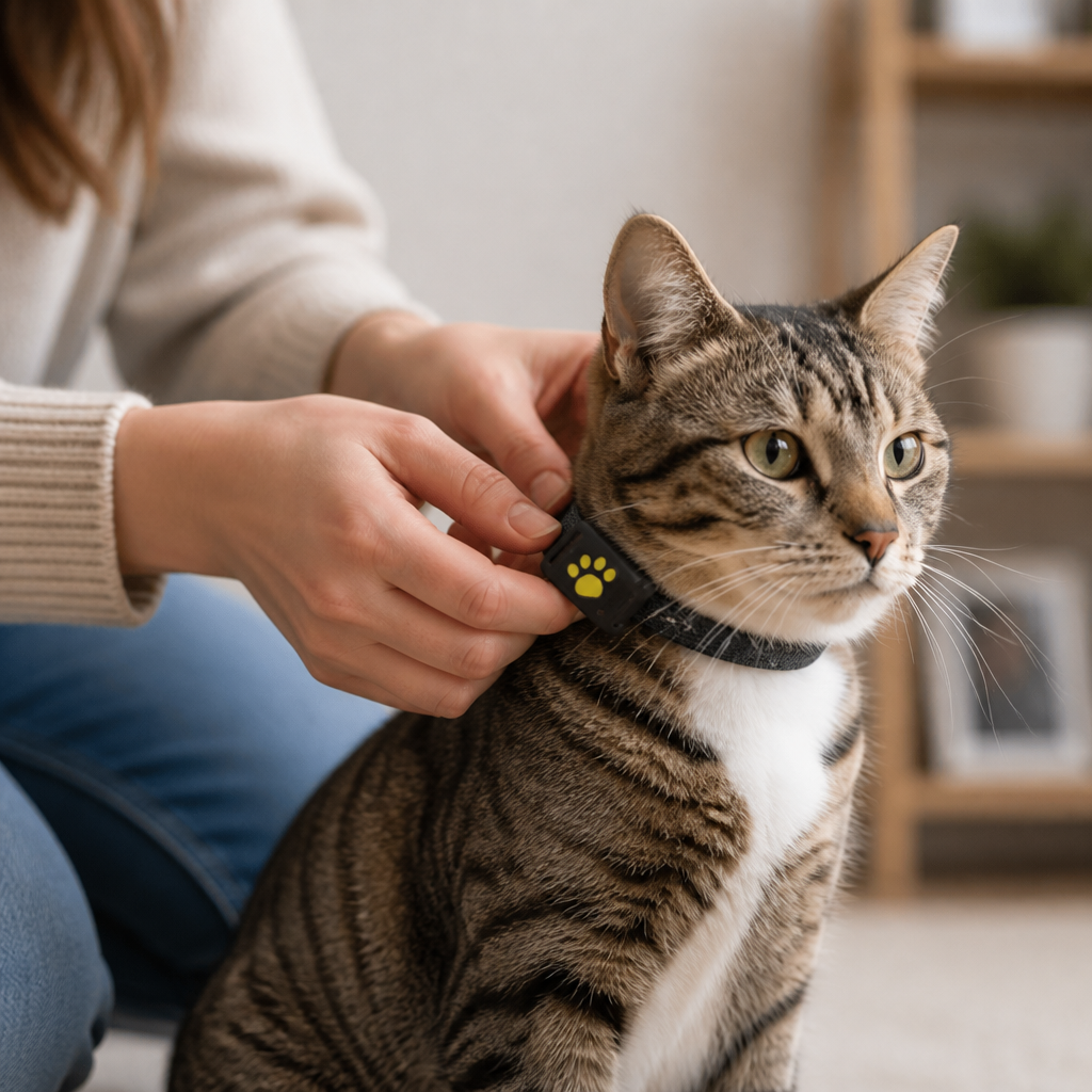 Cat GPS Tracker with Rechargeable Battery