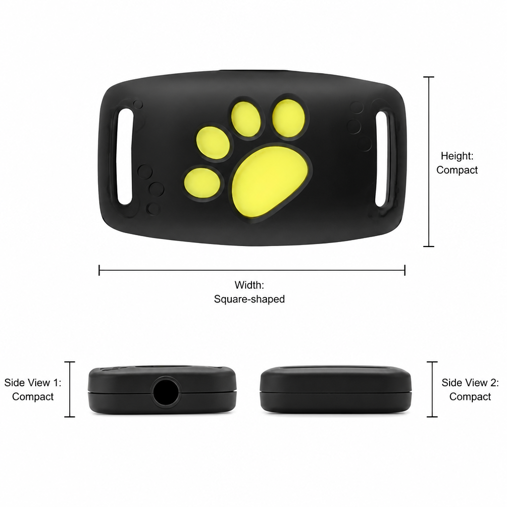 Cat GPS Tracker with Rechargeable Battery