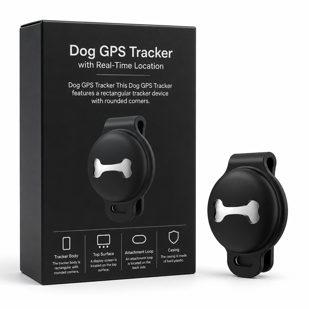 Dog GPS Tracker with Real-Time Location