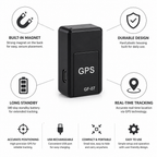 GPS Car Tracker with Built-In Magnet