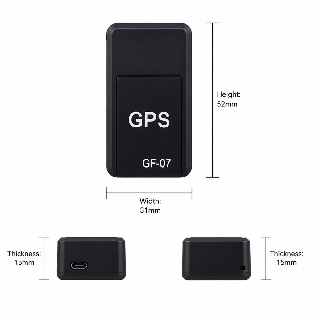 GPS Car Tracker with Built-In Magnet