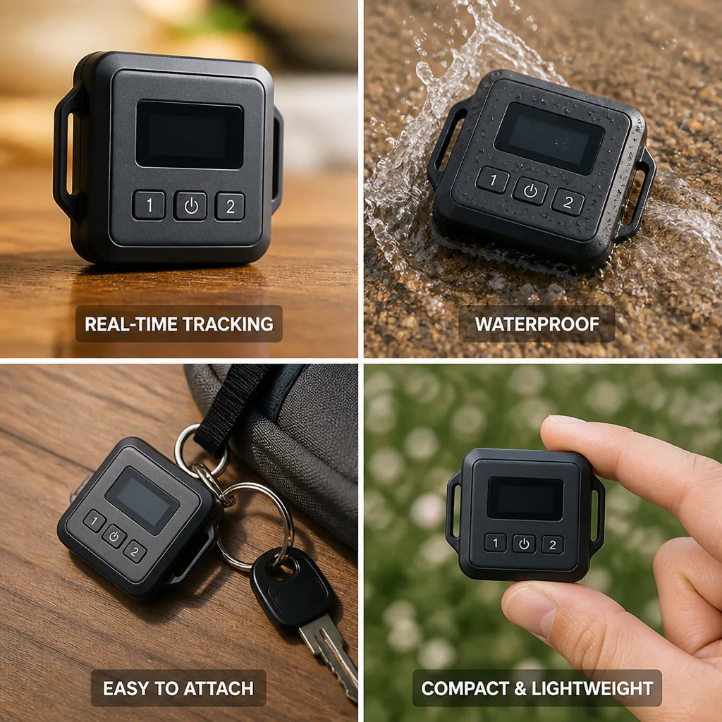 GPS Tracker for Children with Waterproof Housing