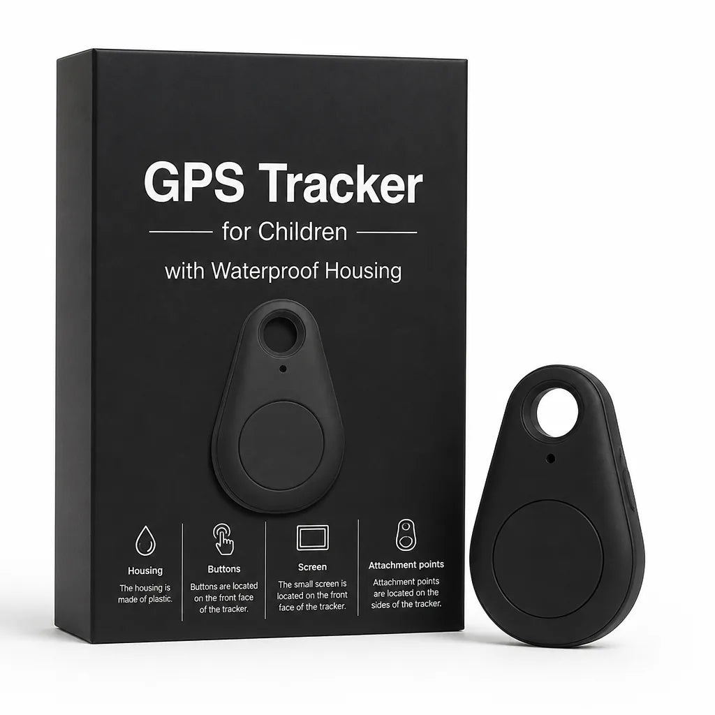GPS Tracker for Children with Waterproof Housing