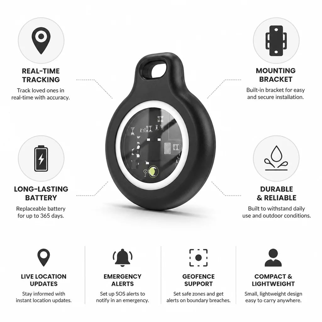 GPS Tracker with Mounting Bracket