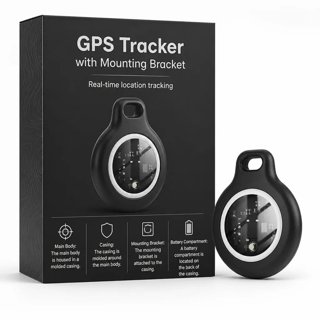 GPS Tracker with Mounting Bracket