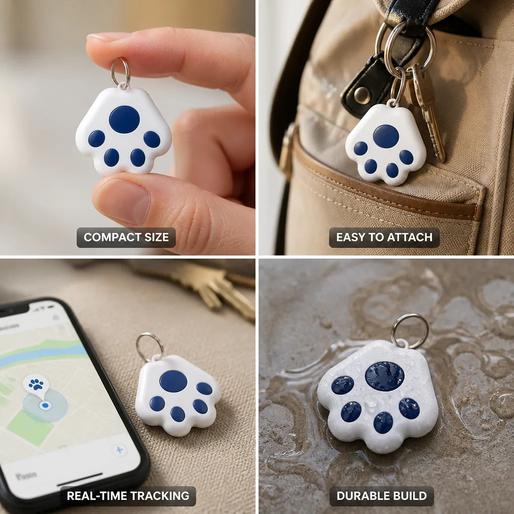 Mini GPS Tracker with Keyring