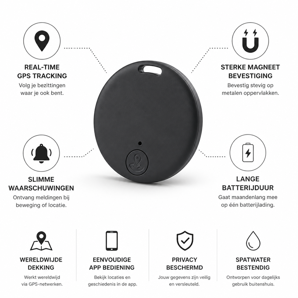 Mini GPS Tracker with Magnetic Attachment