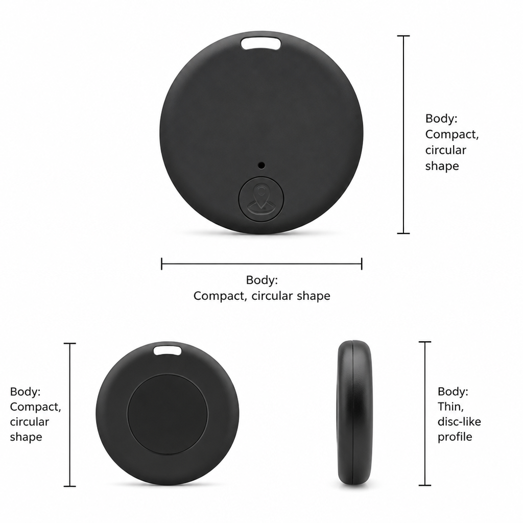 Mini GPS Tracker with Magnetic Attachment