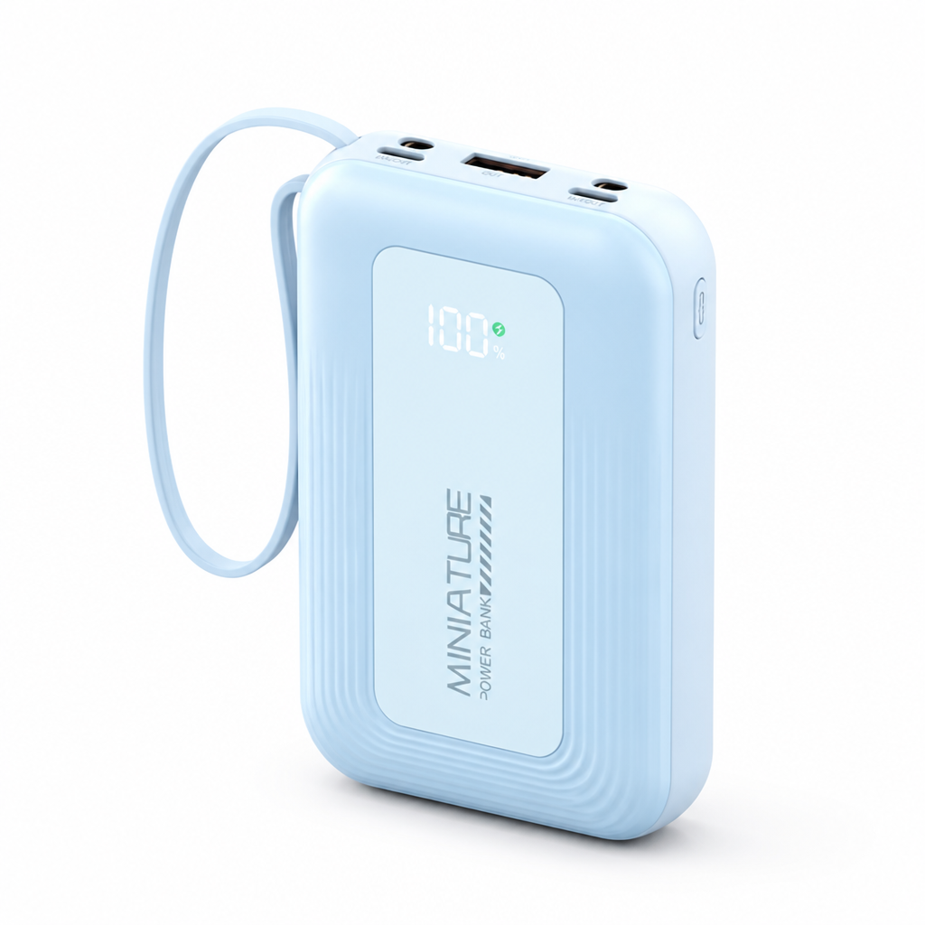 Mini Power Bank with LED Display