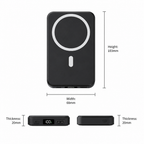Portable Power Bank with Wireless Charging