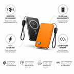 Power Bank | 10,000 mAh Qi Wireless & Fast Charging