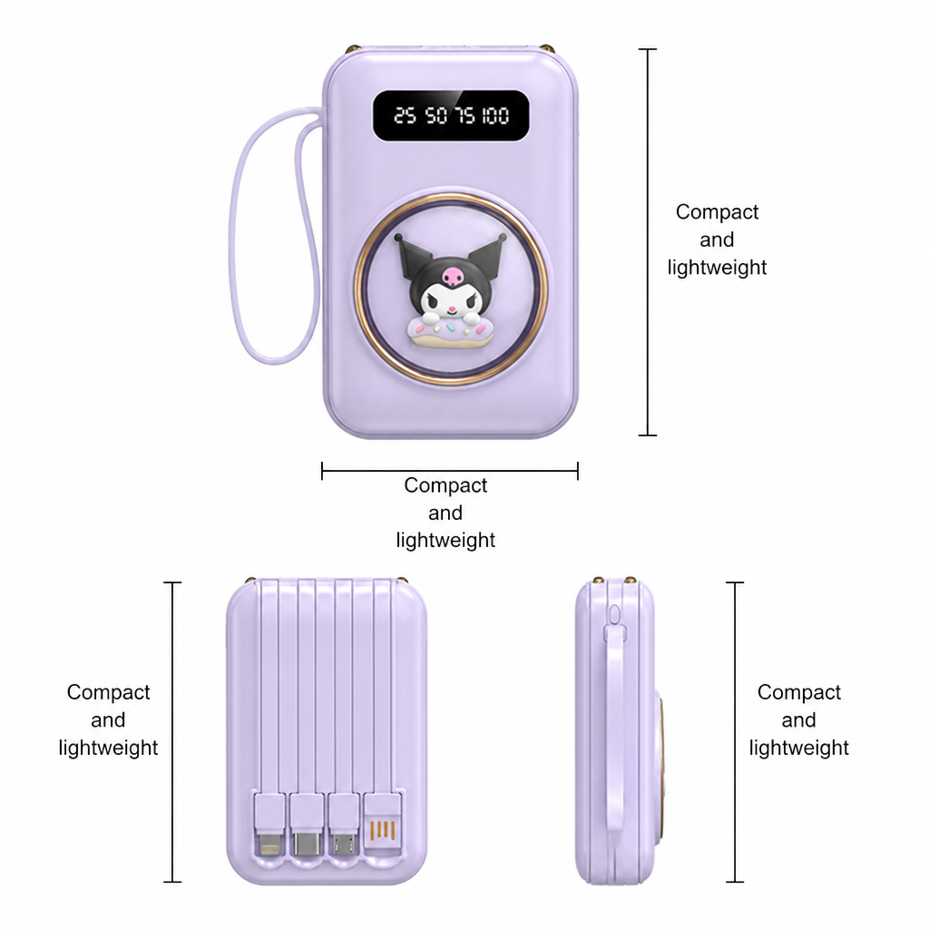 Power Bank | Built-In LED Display & High Capacity | Travel Size