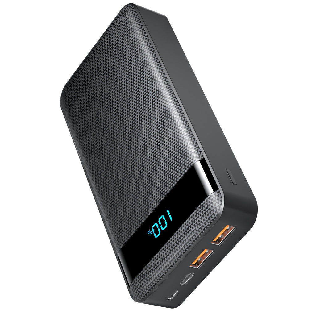 Power Bank | High Capacity Dual USB & LED Display | Compact Travel Size