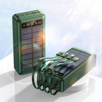 Power Bank | Solar Charging & 30,000 mAh | Triple USB