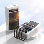 Power Bank | Solar Charging & 30,000 mAh | Triple USB