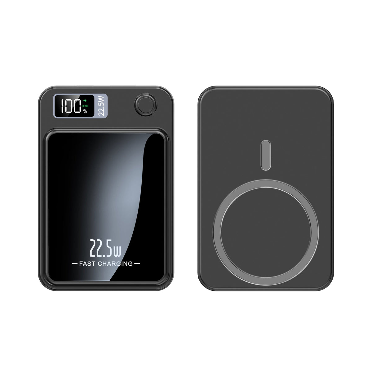 Power Bank | Wireless Charging & Dual USB | 22.5W Fast Charge