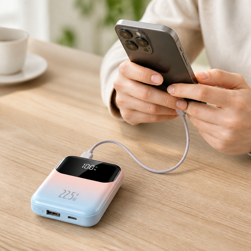 Power Bank with Digital Display