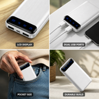Power Bank with LCD Screen