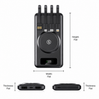 Power Bank with Wireless Charging