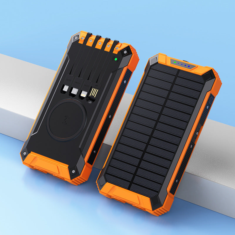 Solar Power Bank | High-Capacity & Rugged