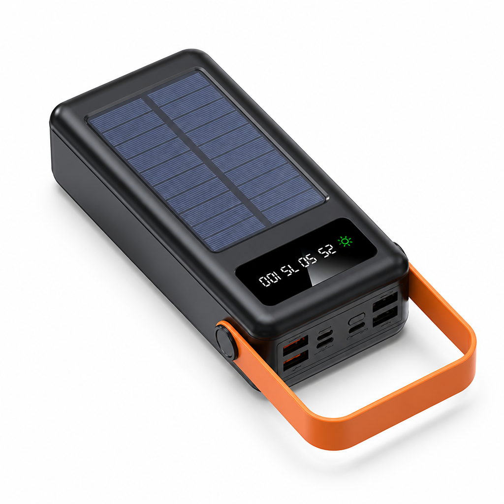 Solar-Powered Power Bank