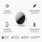 Teletrackers Bluetooth Tracking Device | Ultra-Compact & App Compatible