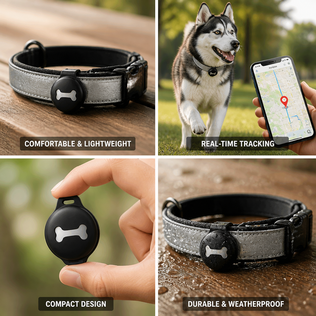 Teletrackers GPS Tracker for Dogs | Real-Time Tracking & App Notifications
