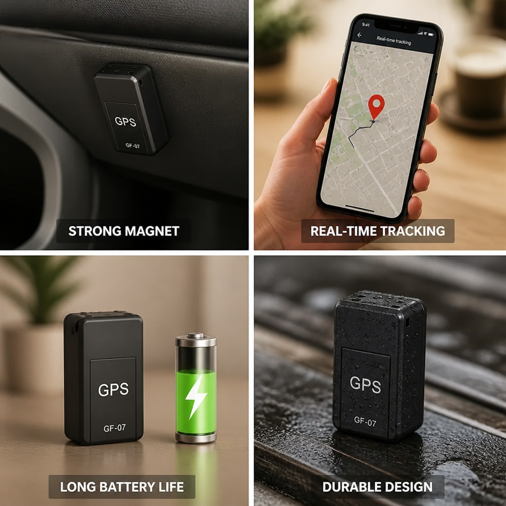 Teletrackers Magnetic GPS Tracker for Car | Real-Time Tracking & Built-In Magnet