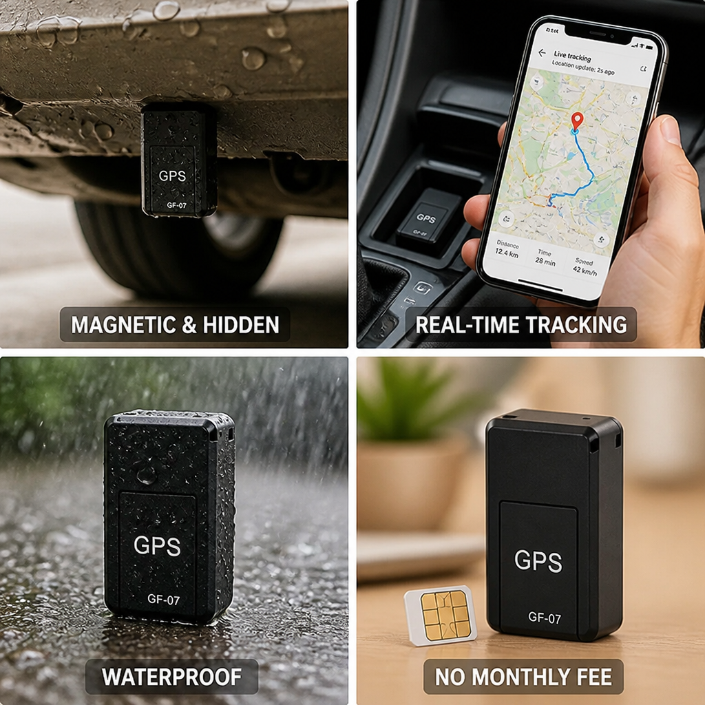 Teletrackers Magnetic GPS Tracker for Car | Real-Time Tracking & Built-In Magnet