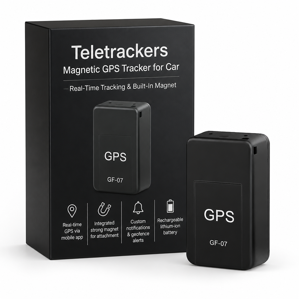 Teletrackers Magnetic GPS Tracker for Car | Real-Time Tracking & Built-In Magnet