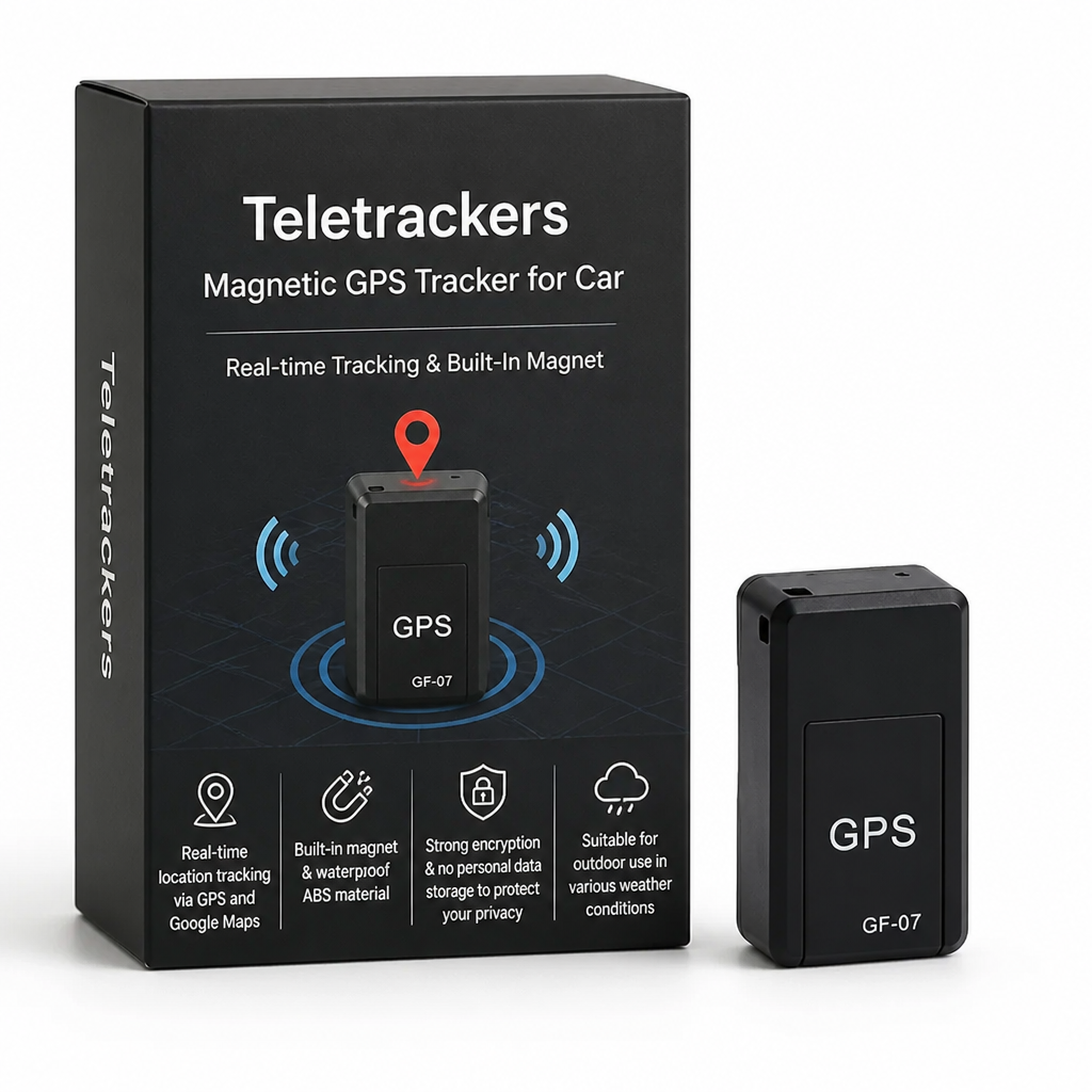Teletrackers Magnetic GPS Tracker for Car | Real-Time Tracking & Built-In Magnet