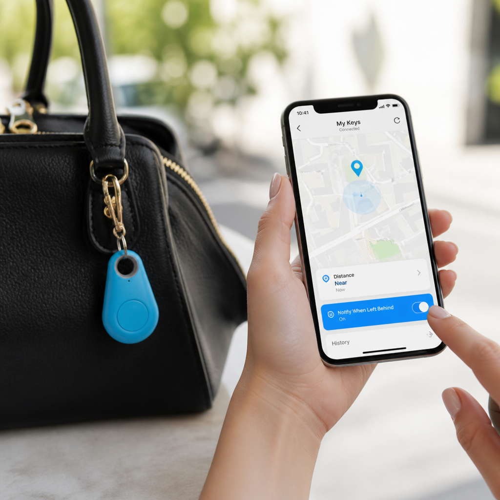 Teletrackers Mini GPS Tracker | Real-Time Location Tracking & Geofence Alerts