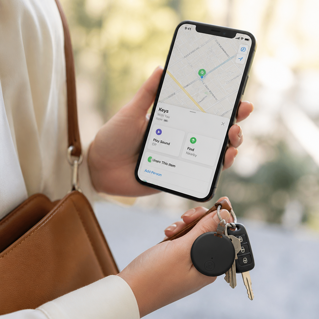 Tracking Tag Compatible with Apple Find My