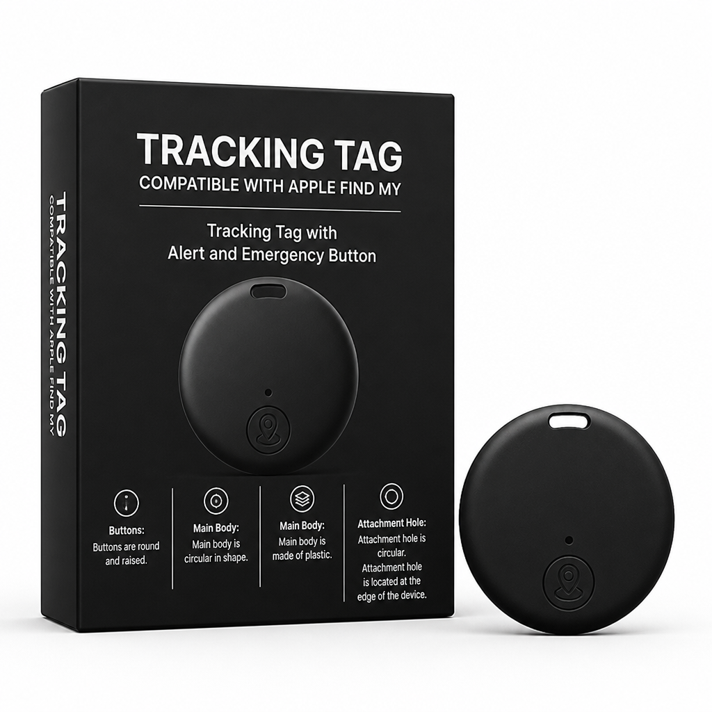 Tracking Tag Compatible with Apple Find My