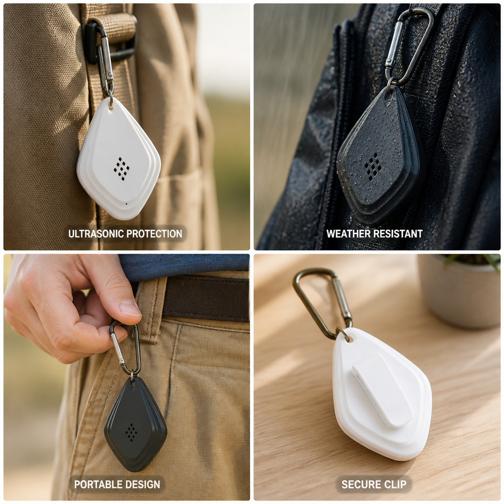 Ultrasonic Flea and Tick Repellent Device