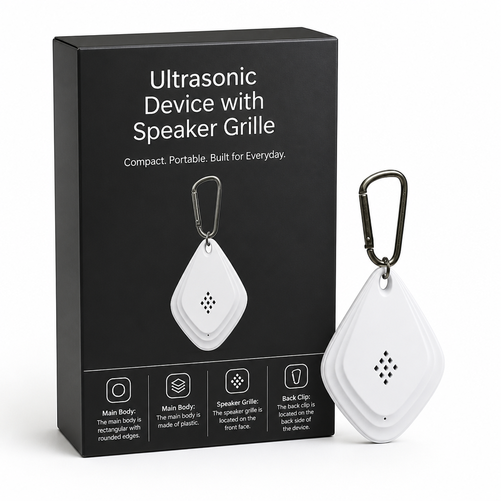 Ultrasonic Flea and Tick Repellent Device
